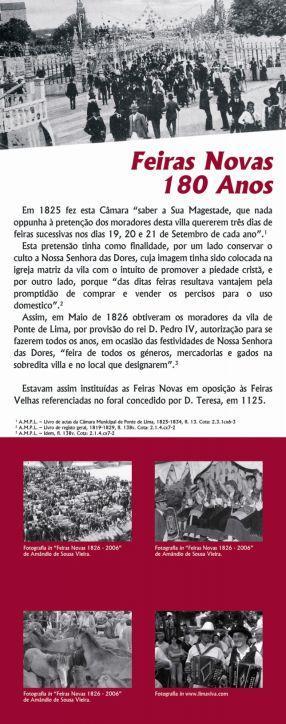 Feira Novas - 180 (1826-2006)