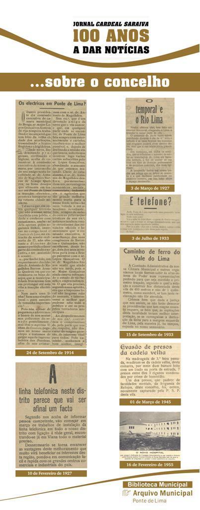 Jornal Cardeal Saraiva 100 anos a dar notícias (1910-2010)