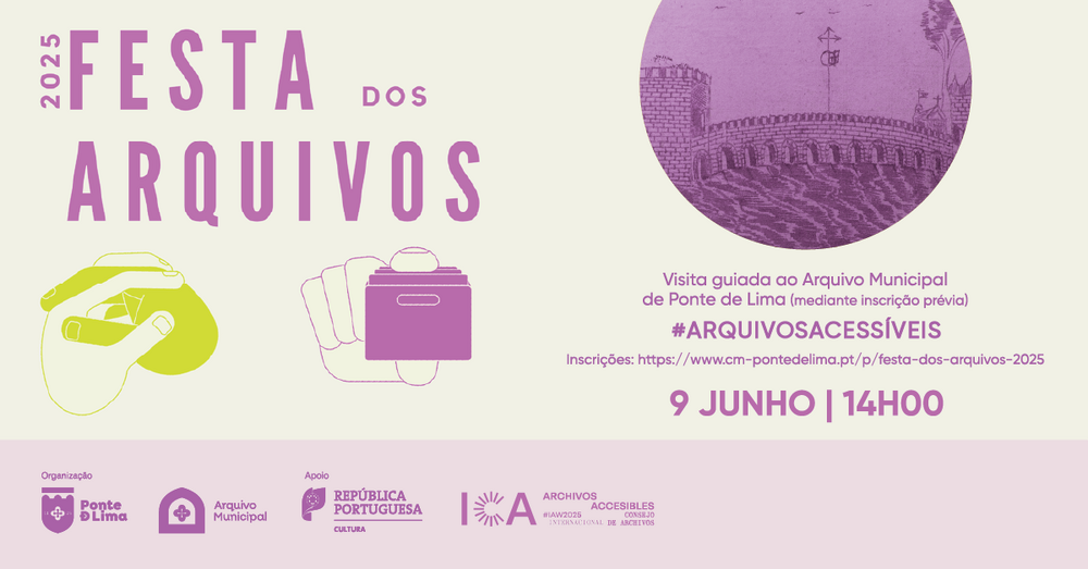 Cartaz Dia Internacional dos Arquivos