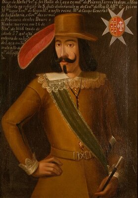 Retrato de Frei Diogo de Melo Pereira. 