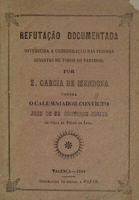 Capas de brochura das quatro obras publicadas da autoria de D. Santiago Garcia de Mendoza._1
