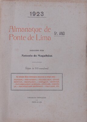 Capas das nove edições do Almanaque de Ponte de Lima_5