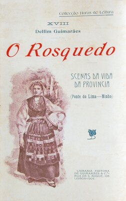 Capa da 1ª edição do romance de Delfim Guimarães O Rosquedo